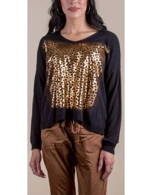 Idalia Cheetah Sweater
