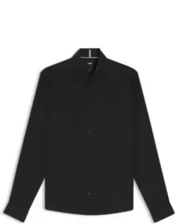 Regular-fit Cotton-blend Flannel Shirt