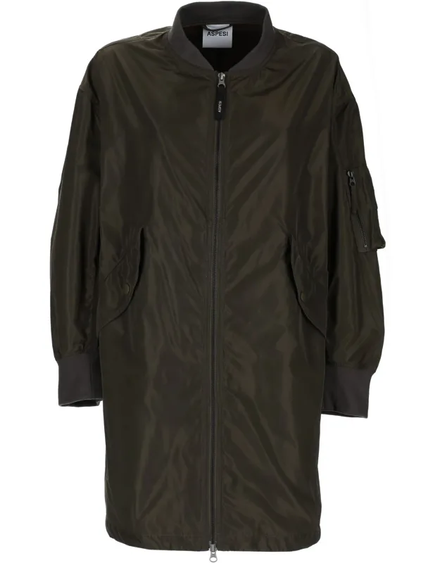 Long Bomber Jacket
