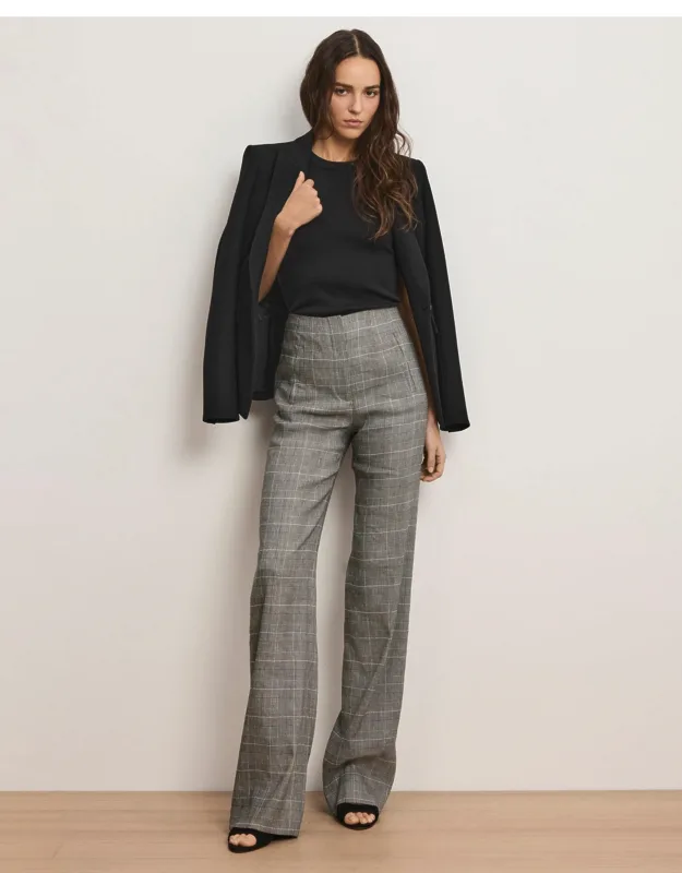Linen Wide-leg Pants
