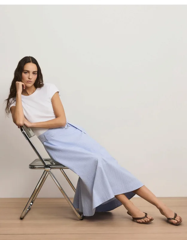 Belmar Mixed-media Midi Dress