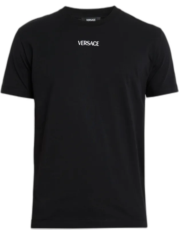 Cotton Embroidered Logo T-shirt
