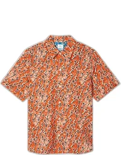 Field Floral Cotton Seersucker Shirt
