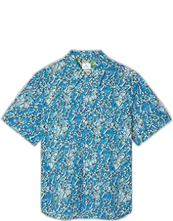 Field Floral Cotton Seersucker Shirt