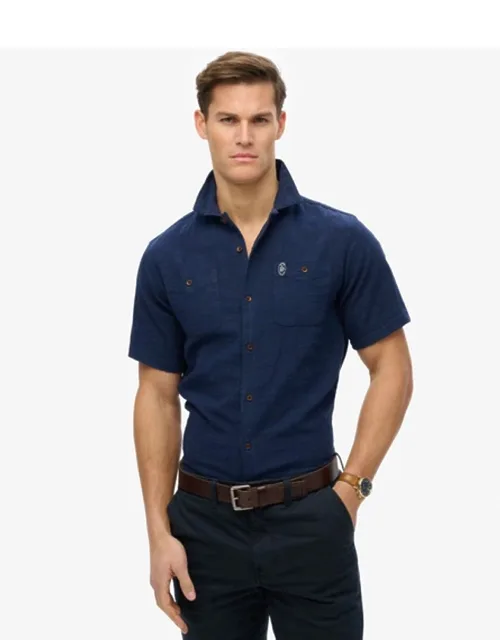 Textured Short Sleeve Shirt