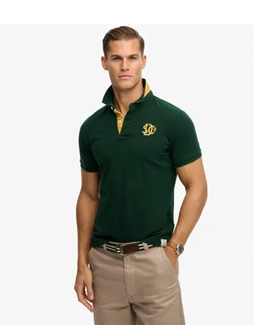 Pique Monogram Polo Shirt