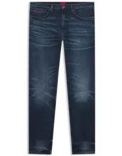 Hugo Blue Extra-slim-fit Jeans In Stretch Denim - Comfort Stretch