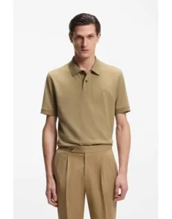 Polo Shirt In Cotton Piqué With Embroidered Logo
