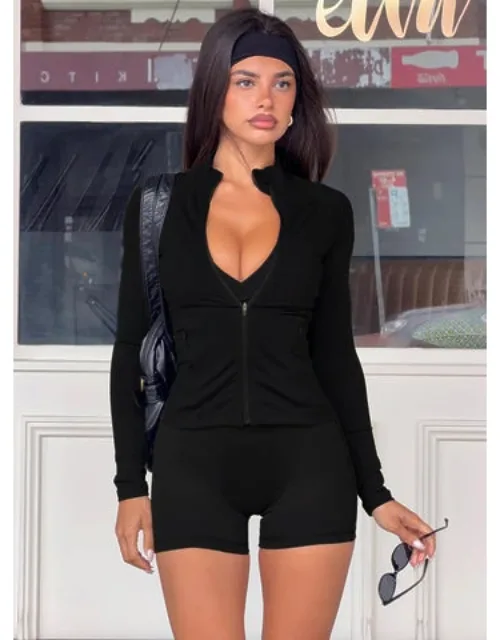 Pivot Zip Through Jacket