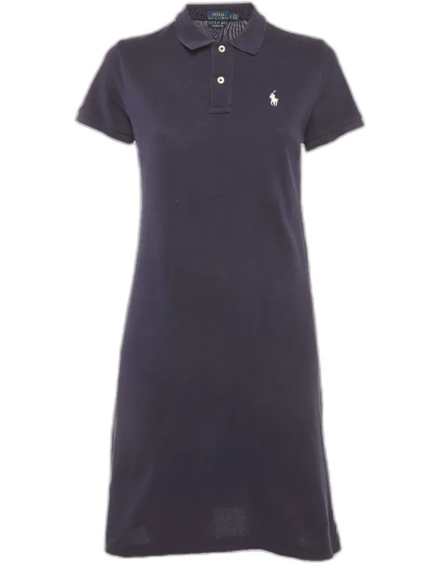 Pique Polo Mini Dress