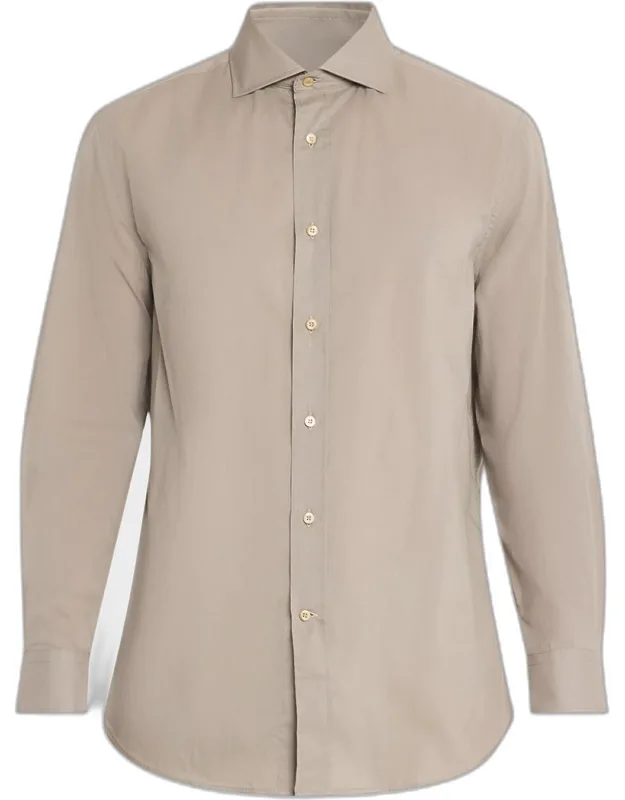 Cotton Classic Fit Button-down Shirt