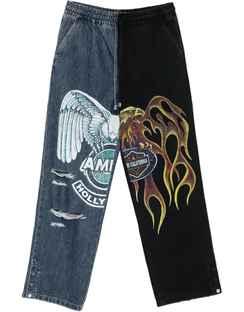 Printed Jeans