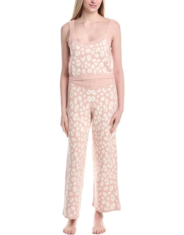 2pc Crop Tank & Pant Pajama Set