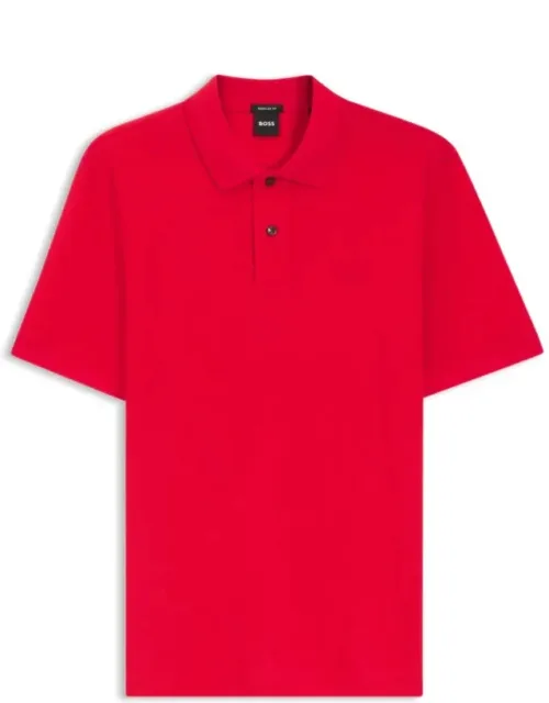 Polo Shirt In Cotton Piqué With Embroidered Logo