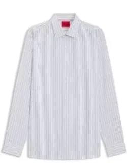 Modern-fit Striped Cotton Shirt