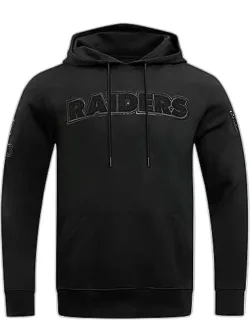 Las Vegas Raiders Nfl Triple Black Pullover Hoodie