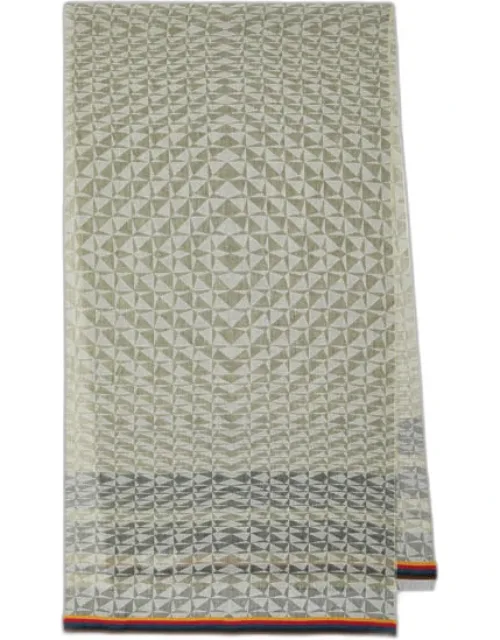Optical Diamond Cotton-modal Scarf