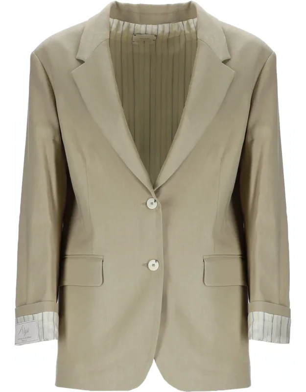 Linen Blend Blazer