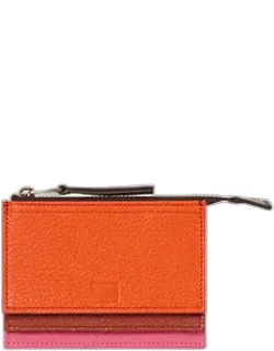 Leather Concertina Card Holder Pouch