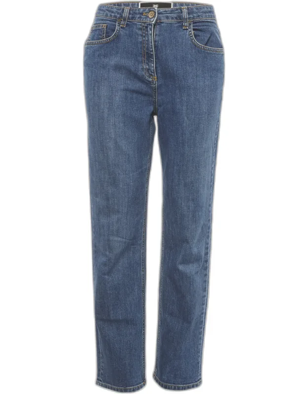 Faded Denim Skinny Jeans
