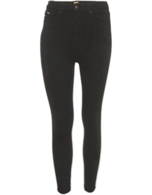 Black Denim Super Skinny Jeans