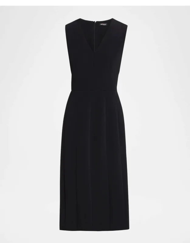 V-neck Sleeveless Sheath Dress
