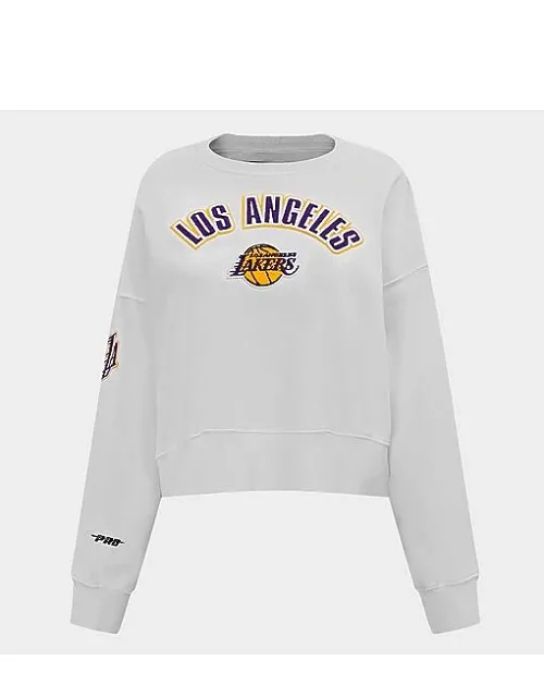 Los Angeles Lakers Nba Classic Fleece Crewneck Sweatshirt