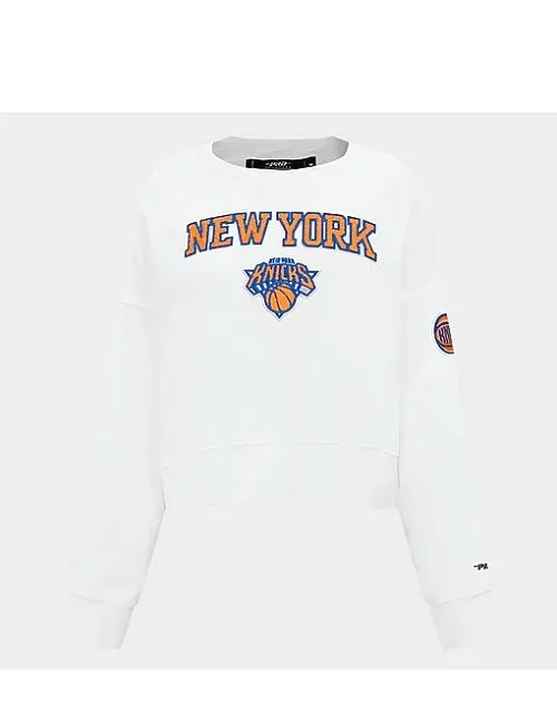 New York Knicks Nba Classic Fleece Crewneck Sweatshirt
