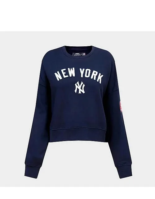 New York Yankees Mlb Classic Fleece Crewneck Sweatshirt