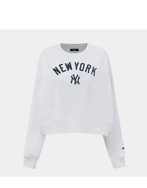 New York Yankees Mlb Classic Fleece Crewneck Sweatshirt