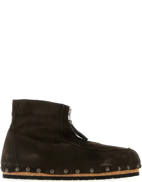 Suede Ankle Boots
