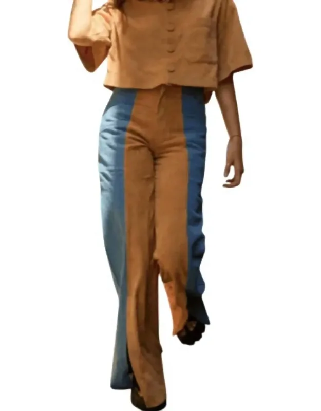 Corduroy Wide Leg Pants