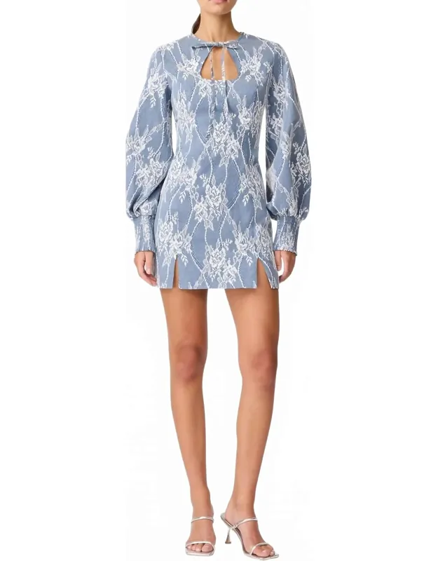 Safia Long Sleeve Mini Dress