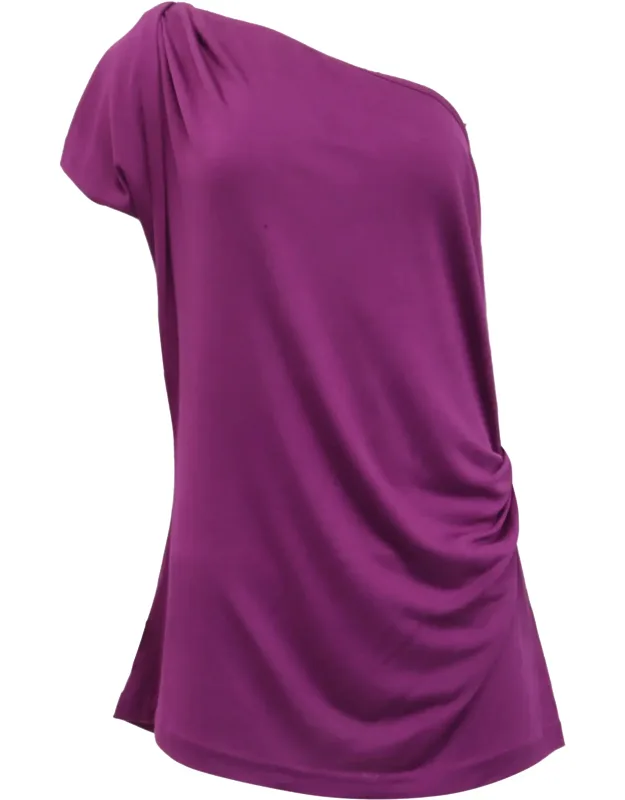 One-shoulder Blouse
