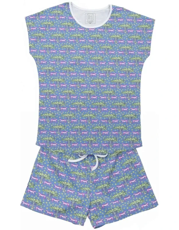 Riley Royal Safari Pajama Set