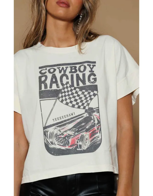 Cowboy Racing Tee