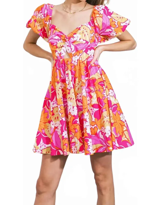 Sweet Harmony Woven Mini Dress