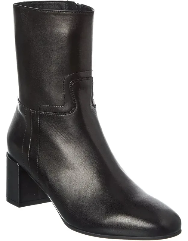 Leather Bootie