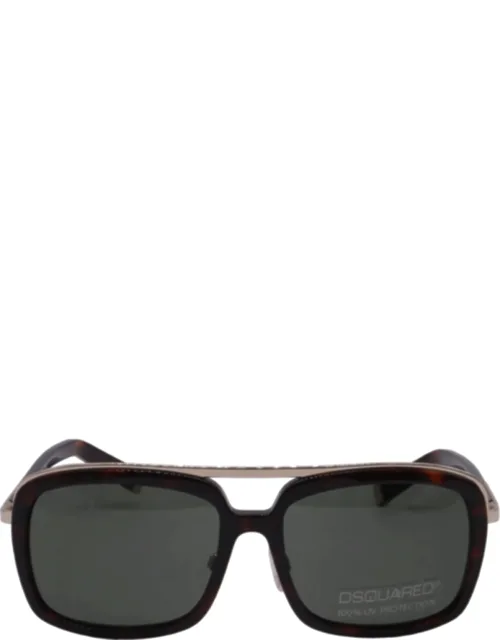 Tortoiseshell Aviator Sunglasses