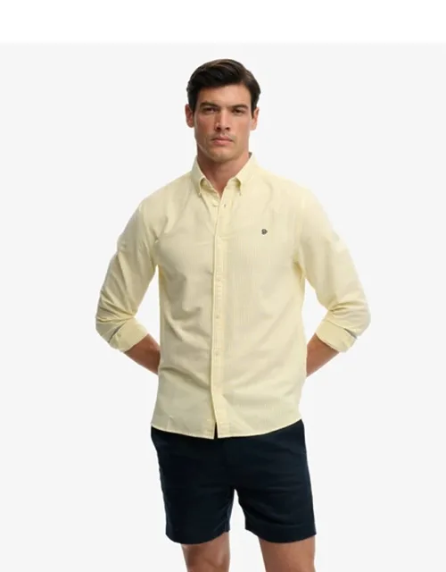 Preppy Oxford Long Sleeve Shirt