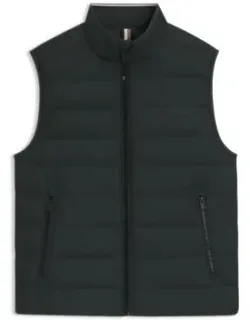 Tonal-logo Gilet With Water-repellent Finish