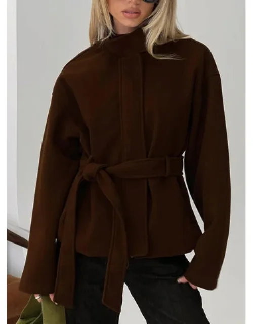 Tameeka Funnel Neck Coat