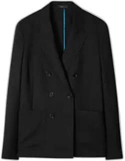 A Suit To Travel In - Unlined Double-breasted Wool Blazer