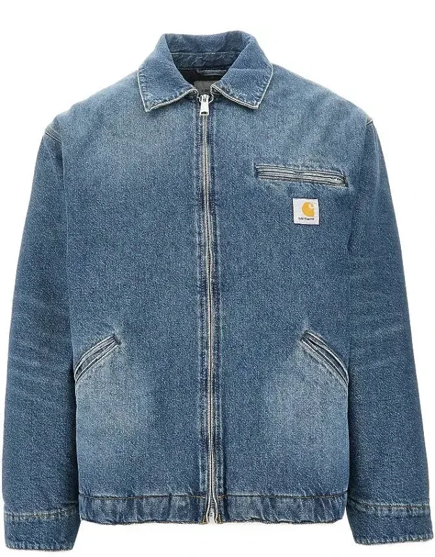 Padded Denim Jacket