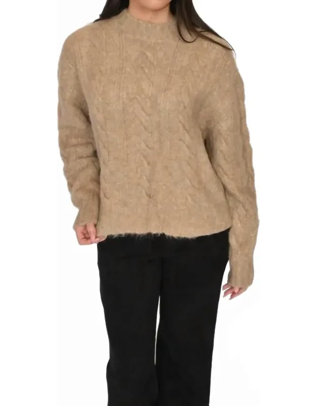 Textured Crochet Sweater