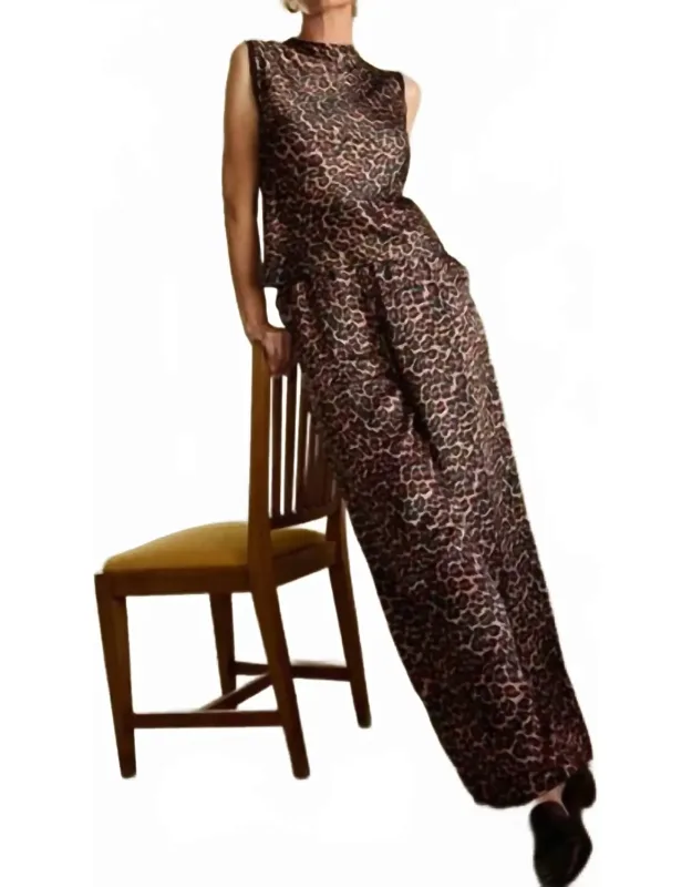 Paloma Pants In Winter Leopard