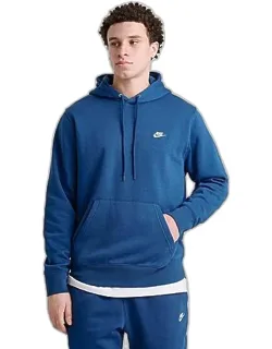 Club Fleece Premium Embroidered Pullover Hoodie With Drawcord-adjustable Hood And Large Front Kangaroo Pocket