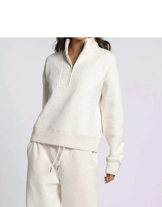 Serenity Fleece 1/4 Zip Pullover Sweatshirt