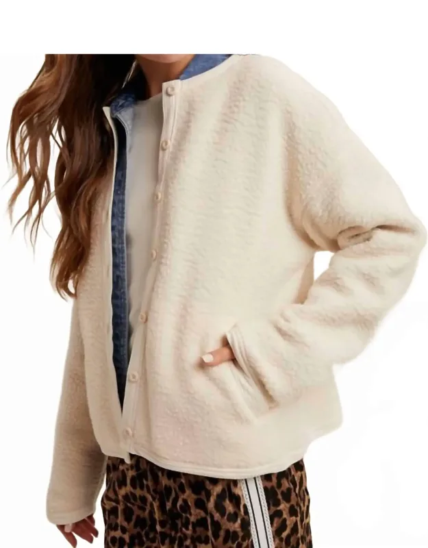 Sherpa Button-up Jacket