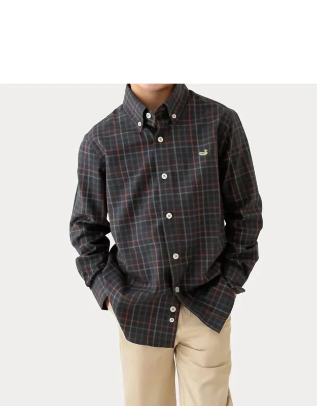 Chateau Windowpane Dress Shirt